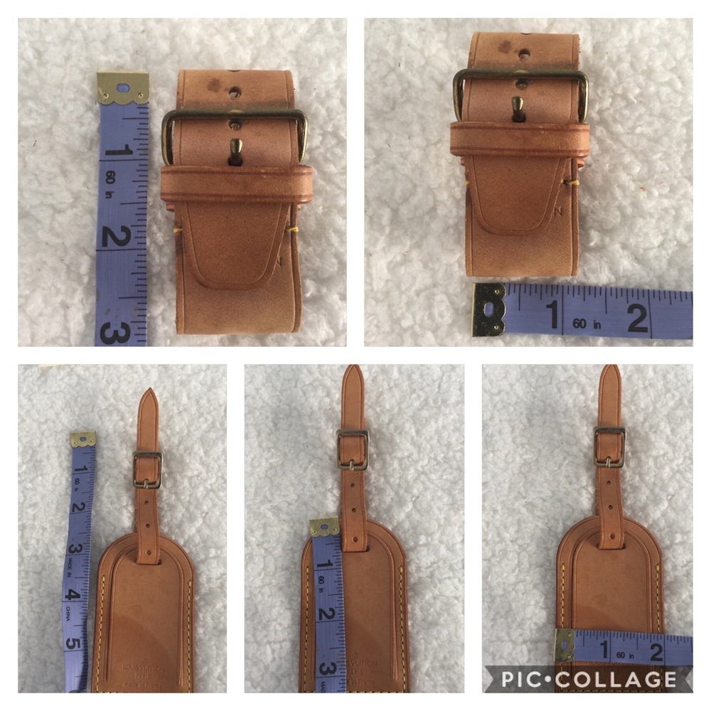 Authentic Louis Vuitton Luggage Tag & Poignet - Picture 8 of 8